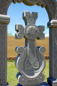 Армянский крест Хачкар фото