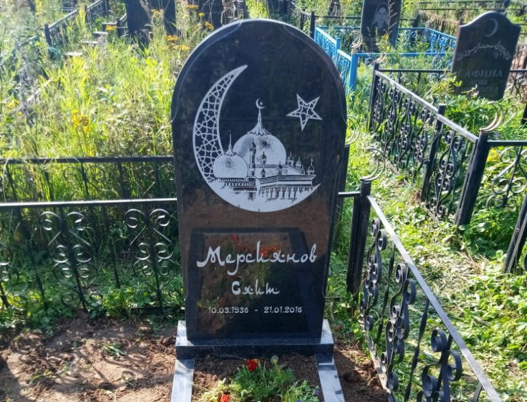 Образцы памятников на могилу мусульманские