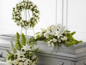 Цветы на похороны фото
