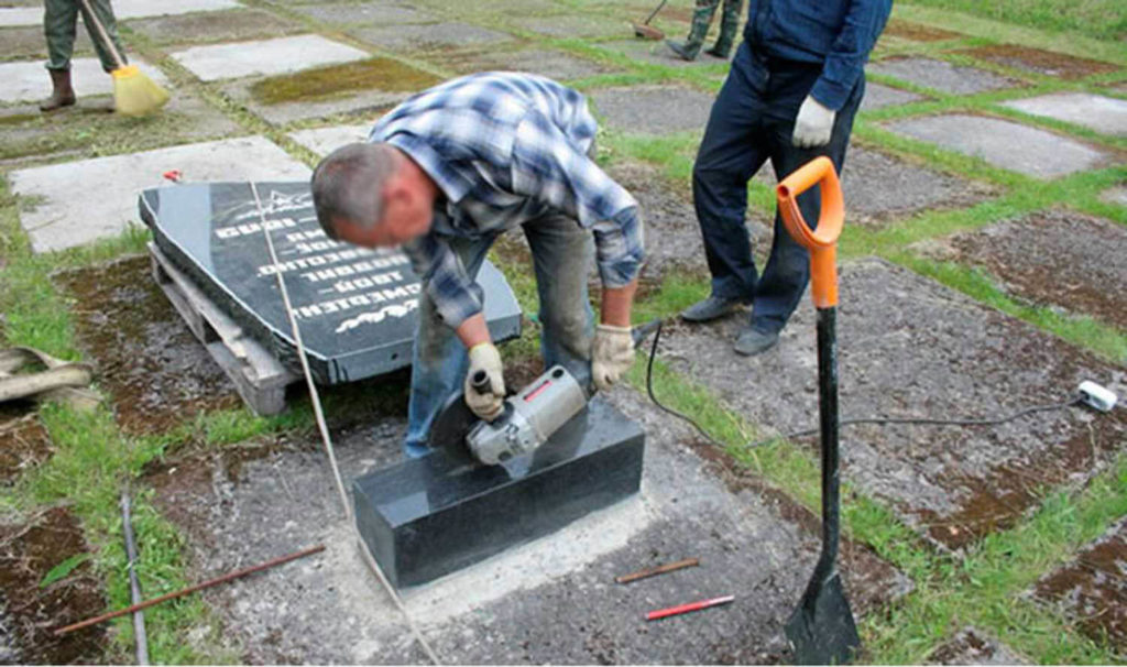 Доверенность на установку памятника на кладбище образец